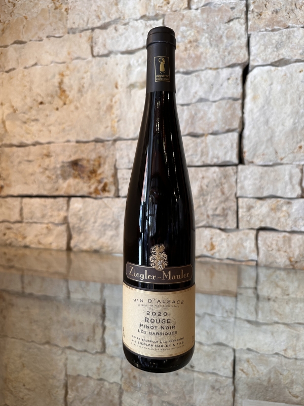 Pinot Noir - Les Barriques - Rouge de Mittelwihr  -  Vin D'Alsace